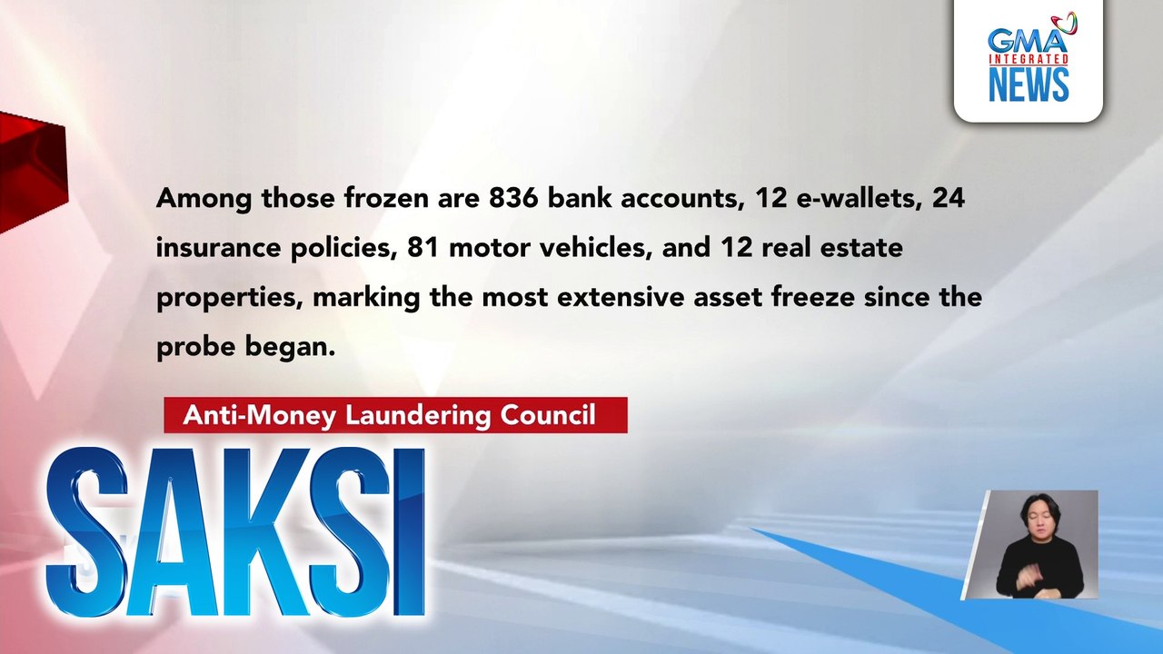 Mahigit 800 bank account at iba pang ari-arian, nadagdag sa mga pina-freeze ng Court of Appeals sa gitna ng imbestigasyon sa flood control projects | Saksi