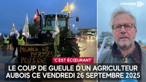Le coup de gueule de cet agriculteur aubois au miro de L'Est éclair ce 26 septembre 2025