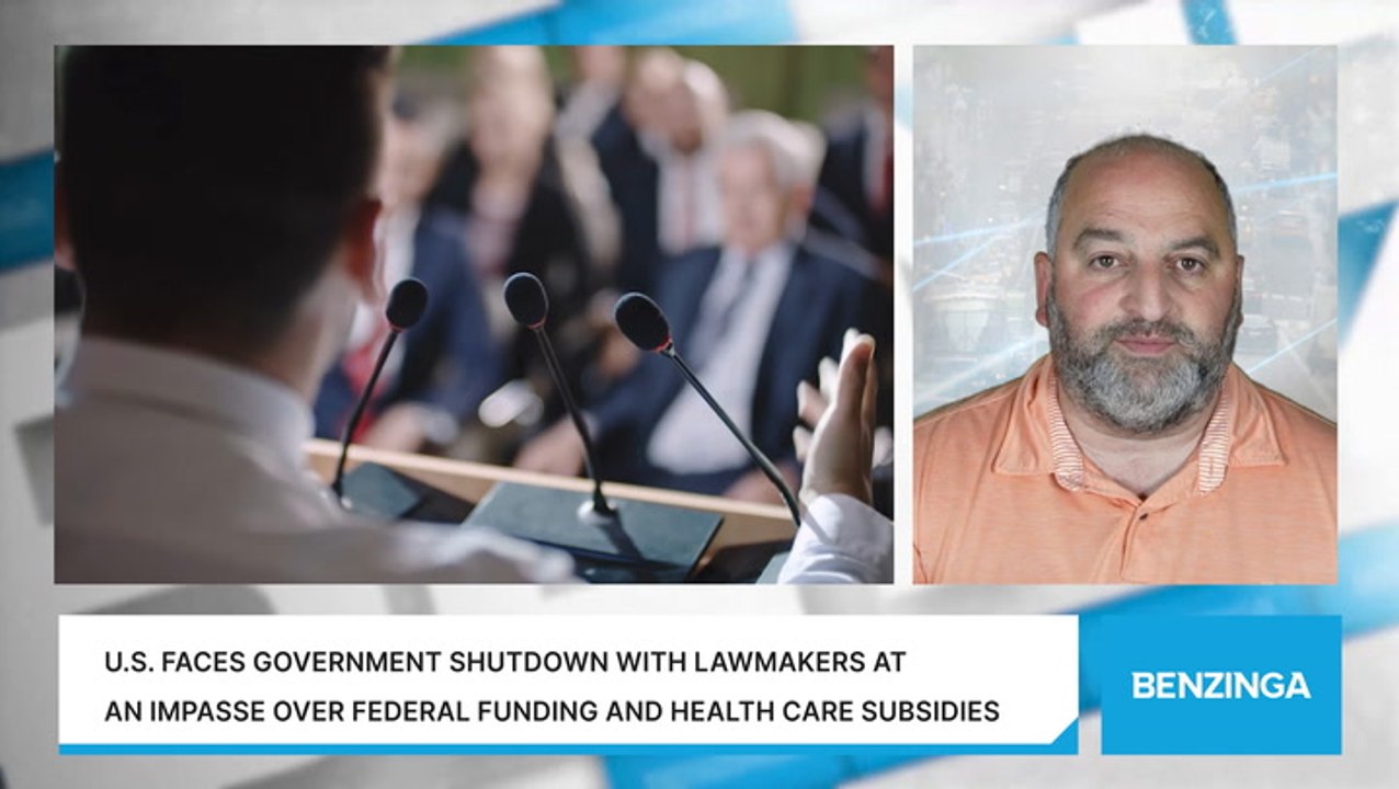 U.S. Faces Government Shutdown With Lawmakers At An Impasse Over Federal Funding And Health Care Subsidies