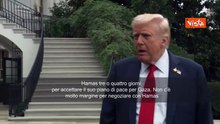 Trump: "Hamas ha 3-4 giorni per accettare il piano, non c'è molto margine per negoziare"