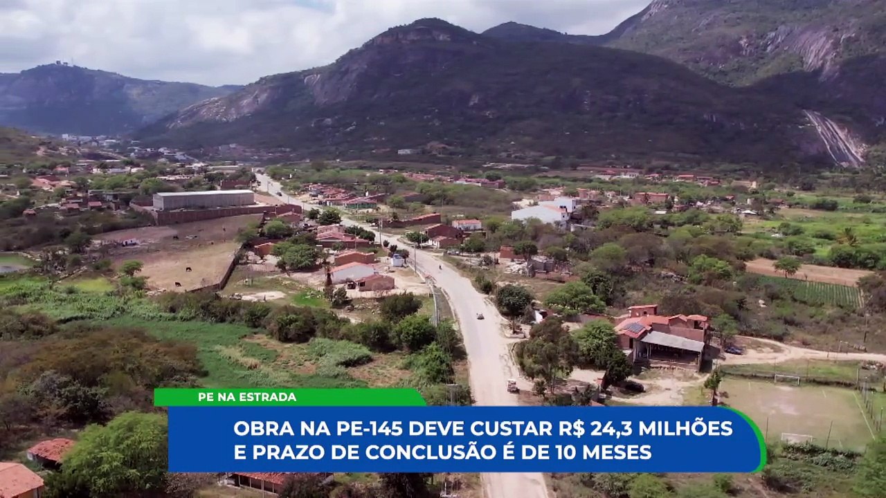 Otimização da PE 145: Melhorias na Infraestrutura e Segurança nas Estradas de Pernambuco