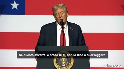 Trump: Hamas "pagherà all'inferno" se rifiuta piano di pace a Gaza