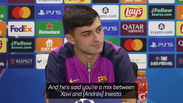 Pedri will use Scholes' praise 'as motivation'