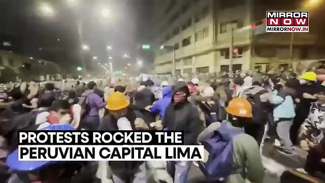 Peru Erupts: Anti-Government Protest Turns Violent, Hundreds Clash | Watch | World News
