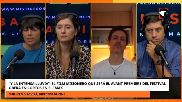 \ Y la intensa lluvia\ : El film que será el Avant Premiere del Festival Oberá en Cortos en el IMAX