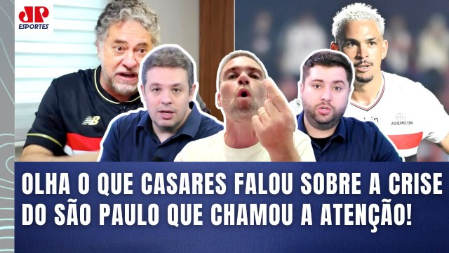 ELE MENTE DESCARADAMENTE!!! O Casares FALOU que o São Paulo... OLHA por que Pilhado DISPAROU!