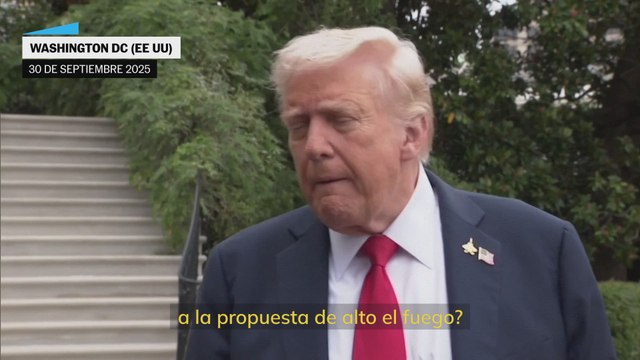 Trump da a Hamás “tres o cuatro días para responder” al plan para Gaza