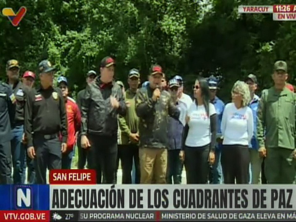 Vpdte. Sec. Cabello puntualizó las funciones de cada patrulla asignada a los cuadrantes de paz