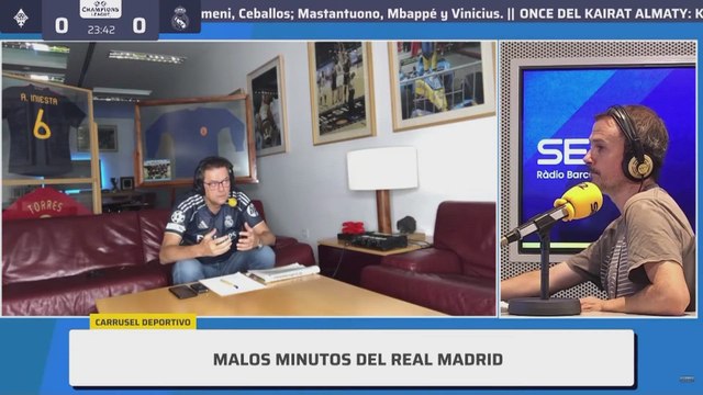 PENALTI a MASTANTUONO Y GOL de MBAPPÉ: se adelanta el REAL MADRID ante el KAIRAT ALMATY en CHAMPIONS