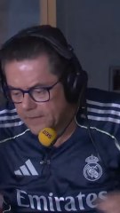 La reacción de Roncero al gol de penalti de Mbappé