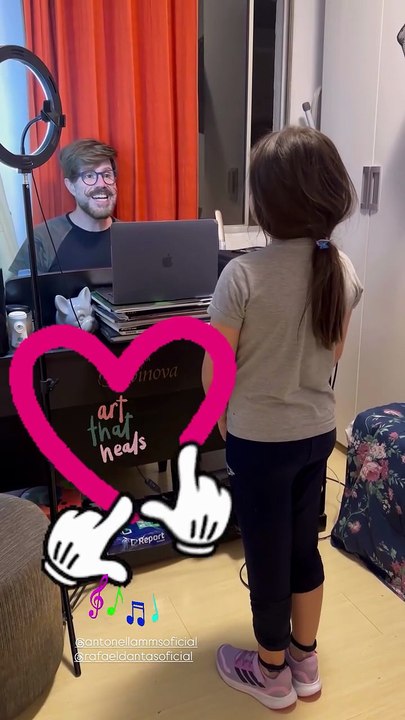 Vídeo de Antonella, filha de Li Martins e JP Mantovani