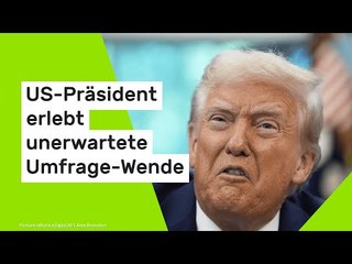 Donald Trump: US-Präsident erlebt unerwartete Umfrage-Wende
