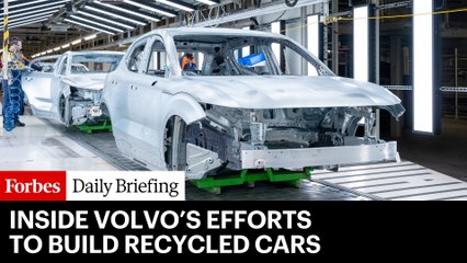How Volvo Is Building Cars Out Of Recycled Materials