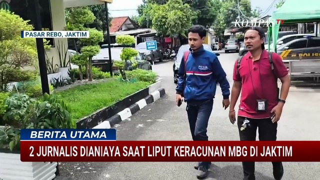 2 Jurnalis Alami Penganiayaan saat Liputan di SPPG, Pelaku Dipanggil Polisi | BERUT