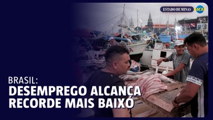 Desemprego no Brasil permanece em baixa histórica