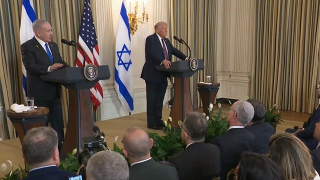 Trump propone supervisar un gobierno para Gaza sin Hamás y abre puerta al Estado palestino