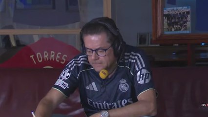 Reacción de Roncero al gol de penalti de Mbappé