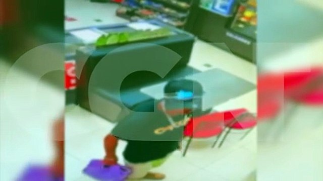 Indivíduo é flagrado furtando whisky de R$ 100 em posto de combustíveis de Cascavel