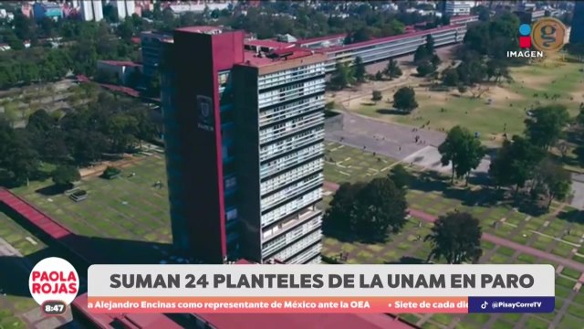 24 planteles de la UNAM suspenden actividades por amenazas | DPC con Paola Rojas