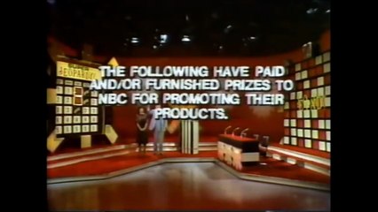 Jeopardy! closing credits, 11/9/78