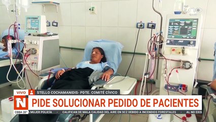 Pide solucionar pedido de pacientes renales