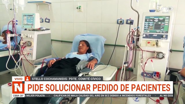 Pide solucionar pedido de pacientes renales
