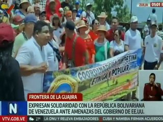 Zulia I Ciudadanos encabezan movilización binacional en apoyo a la unidad latinoamericana