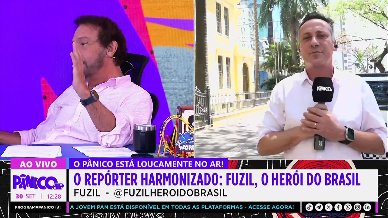 NÃO SÓ DE FUTEBOL E SAMBA VIVE O BRASILEIRO! TÊM TAMBÉM AS DÍVIDAS! FUZIL MANDA A REAL NA PAULISTA