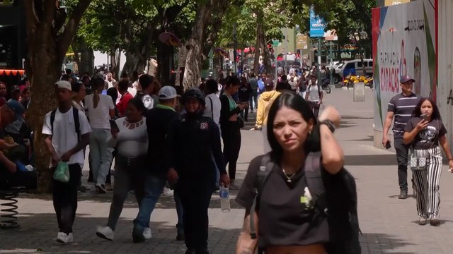 Venezolanos demandan la paz tras las continuas amenazas de Trump