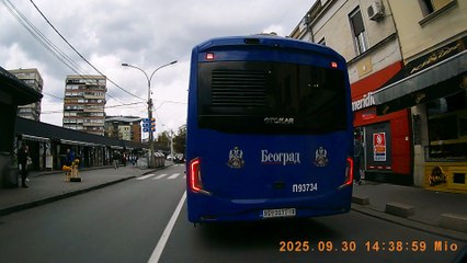 STREET OF BELGRADE SERBIA