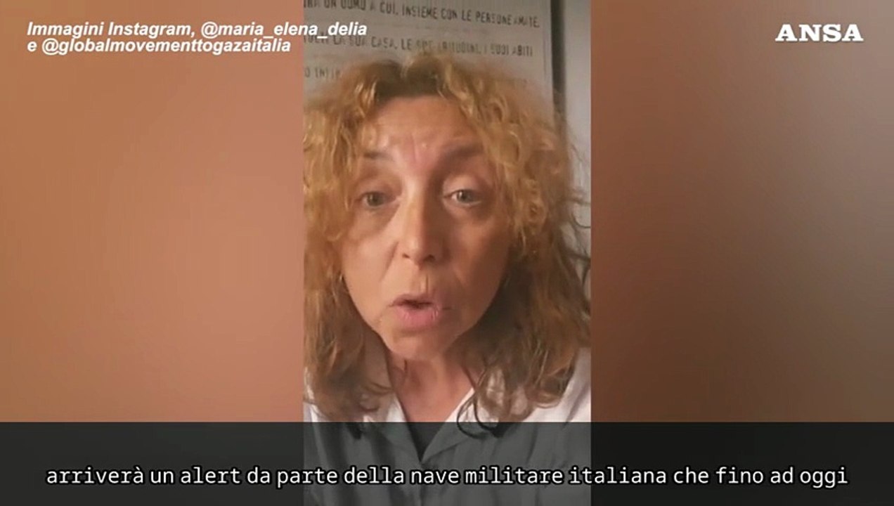 Flotilla, la portavoce Delia: "Questa notte la fregata italiana ci lascera'"