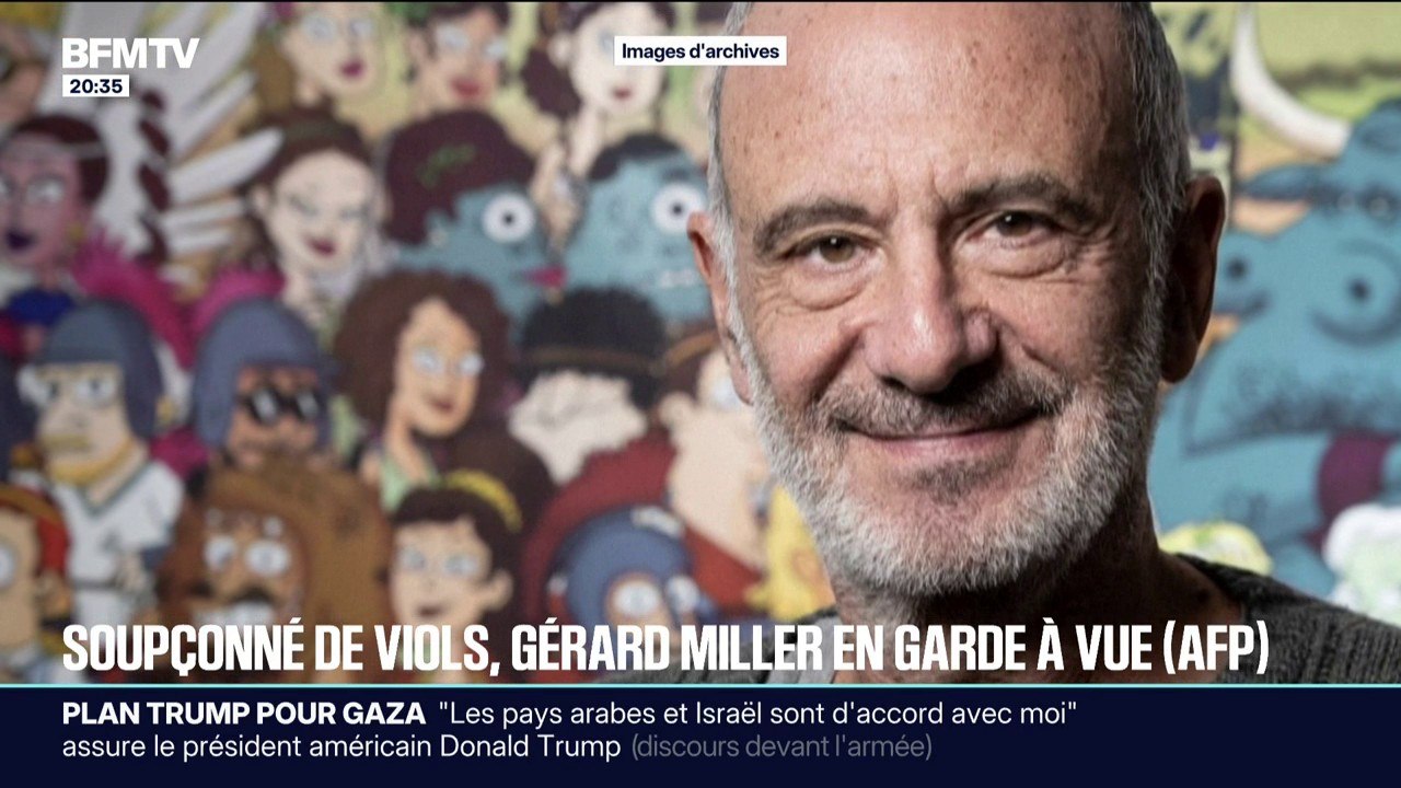 Soupçonné de viols, le psychanalyste Gérard Miller a été placé en garde à vue
