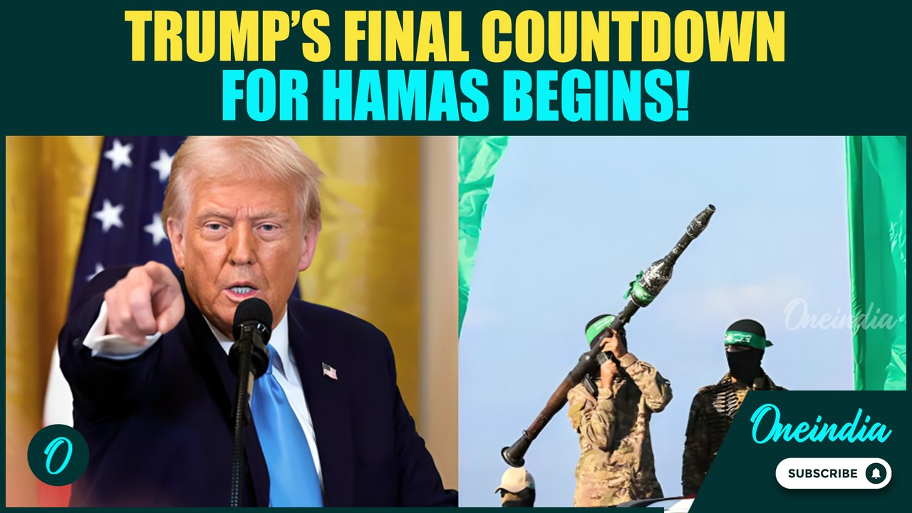 Trump Issues 3-4 Day Ultimatum to Hamas; THREATENS Unstoppable Military Force if Hamas REJECTS Offer