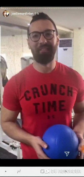 بالفيديو.. جويل داخل صالات الجيم بكل حيوية