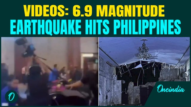 Most Shocking Videos: 6.9 Magnitude Earthquake jolts Philippines | Devastation, Destruction, Horror