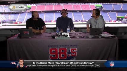 Has Drake Maye taken a year No. 2 jump?