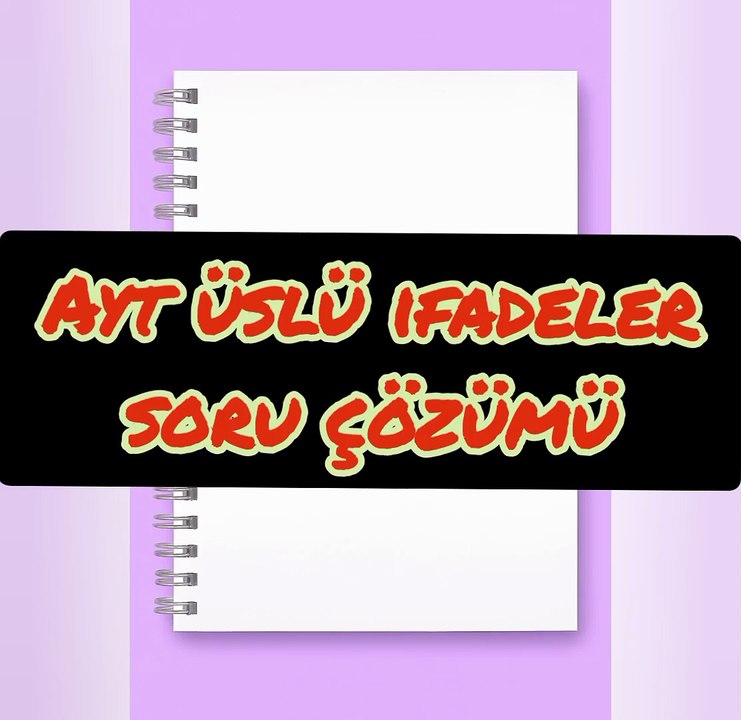 Ayt üslü ifadeler soru çözümü  . . #yks #ykshazırlık #mantıksoruları #soruçözümü #dgs #lgs #geometri #yksmatematik #aytmatematik #matematik
