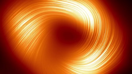 See The Milky Way's Sagittarius A* Black Hole In An Amazing Polarized Event Horizon Telescope Image