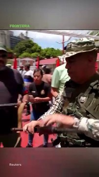 “Yanquis go home”: Civiles venezolanos en adiestramiento militar contra EEUU 🇺🇸🇻🇪