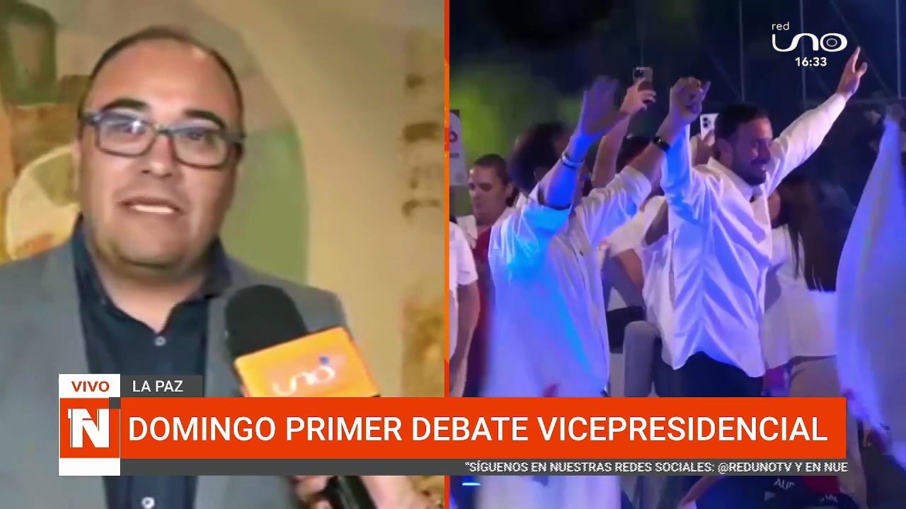DOMINGO PRIMER DEBATE PRESIDENCIAL