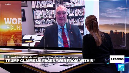 Trump says US cities should be military 'training grounds'