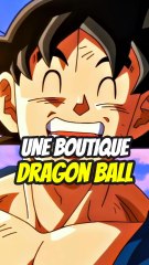 La première boutique Dragon ball !