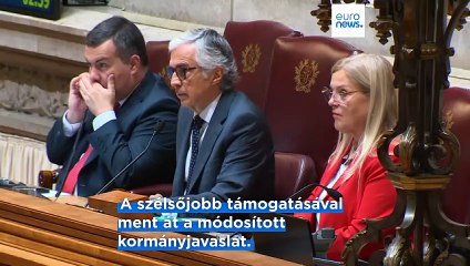 A szélsőjobb támogatásával átment a portugál parlamenten a bevándorlási törvény szigorítása