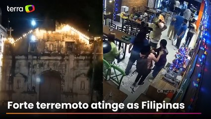Terremoto de magnitude 6,9 atinge as Filipinas e deixa mortos