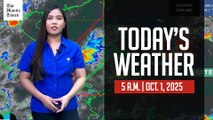 Today's Weather, 5 A.M. | Oct. 1, 2025