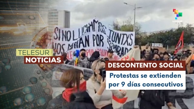 Organizaciones sociales y estudiantes se unen a protestas indígenas en Ecuador