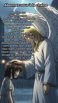 Priorisez Dieu et voyez le miracle se produire ! 🙏 #bible #versets #écrituresSaintes #paroleDeDieu