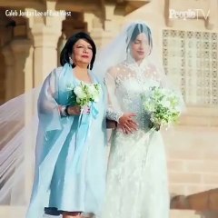 شاهدي بكاء نيك جوناس لحظة رؤية بريانكا شوبرا بفستان الزفاف