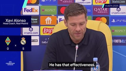 Mbappe is decisive in every match - Alonso