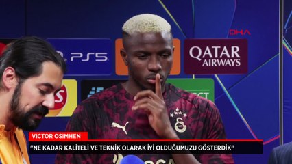 Victor Osimhen: Tarih yazmak için elimizden geleni yapacağız